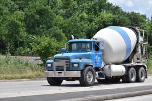Cement Truck Rollover Stops Traffic On Maryland Highway