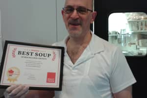 Congers' Cornerstone Is Awarded DVlicious Certificate For Best Soup