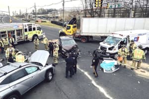 Firefighters Free Three In Route 23 Head-On Crash Involving Ambulance