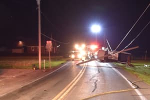 Truck Hits Utility Pole, Flips Killing 28-Year-Old Driver In Lancaster County Crash