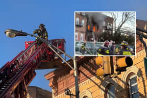 3 Adults, 2 Kids Hospitalized As Fire Roars Through Mixed-Use Building In Passaic, Mayor Says