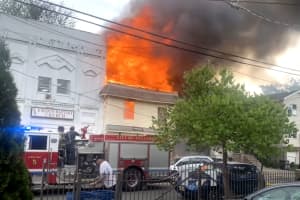 Building Collapses In Paterson Blaze, Firefighters Limit Damage To Neighboring Church, Home