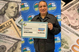 Plainview Man Wins $5,000,000 Scratch-Off Prize