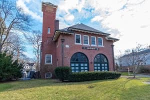 See Inside $1M Mass Townhouse That Used To Be Fire Station