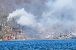 Firefighters Injured, Homes Damaged By Brush Blaze Overlooking Greenwood Lake