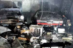 '57 Chevy Among Antique Vehicles Destroyed In Pre-Dawn Garfield Garage Fire: Responders