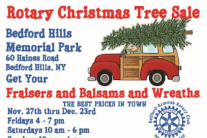 Bedford-Armonk Rotary Club Kicks Off Christmas Tree Sale