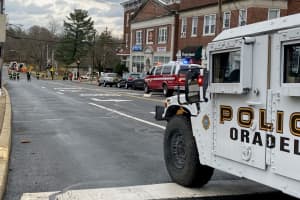 ROAD CLOSED: Gas Main Ruptures Near Oradell Train Station