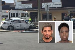 VIDEO: Defendants Identified In Stolen Car Pursuit That Ended In Fair Lawn Crash