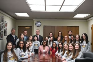 Championship-Winning Cheerleading Team From Region Celebrated By Lawmakers