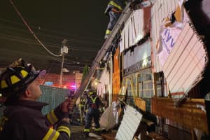 PHOTOS: Firefighters Douse Fairview Commercial Blaze