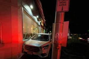 SUV Mounts Bergen Sidewalk, Hits Market, Local Driver Charged With DWI