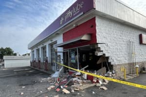 Alleged Drunk Driver Goes Airborne Before Hitting East Longmeadow Jiffy Lube: Police