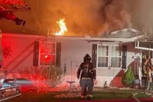 Bucks Fire Crews Beat Back Early Morning Blaze At Mobile Home Park