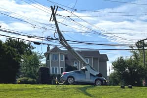 Police: DWI Driver From PA Demolishes Utility Pole In North Jersey