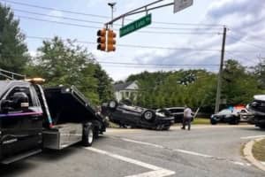 SEE ANYTHING? Tahoe Rolls In Multi-SUV Crash In Franklin Lakes