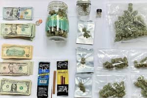 Alert Moonachie Patrol Officer Seizes More Than Pound Of Pot, Drug Cash In Overnight Stop