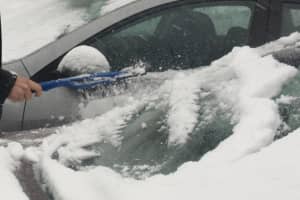 Clear The Snow Before You Go: It's The Law For Connecticut Drivers