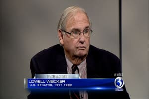 Flash From The Past: Lamont Meets With Ex-CT Governor Lowell Weicker