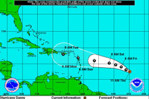 Hurricane Danny Is Heading West Toward Puerto Rico
