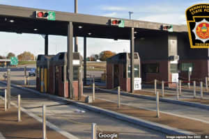 'US Army Vehicle' Strikes Turnpike Tollbooth, Drives Away: Troopers