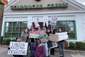 Boston Starbucks Employees Join More Than 100 Stores Nationwide On Picket Lines