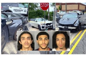 PURSUIT: Stolen Car Collisions Injure Homeland Security Agent, NJSP Detectives, Teen Thief