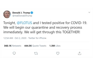 Personal Physician: Trump Can Fulfill Duties While Quarantined Following Positive COVID Test