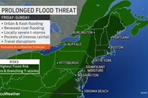 New Flash Flood Threat: Separate Rounds Of Slow-Moving Storms Take Aim At Region