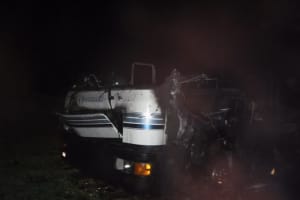 Engine Fire Causes Thousands In Damage To RV In Maryland