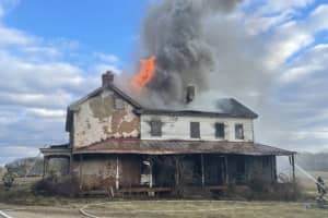 Midday Blaze Tears Thorugh Elkton Farmhouse Not Occupied In Decades