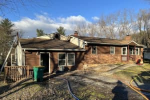 Firefighter Injured Battling Tricky Two-Alarm Carroll County House Fire