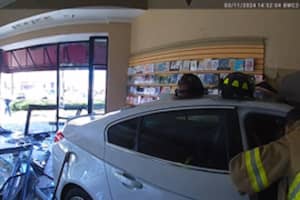 Car Plows Through Front Of CT Chocolate Shop