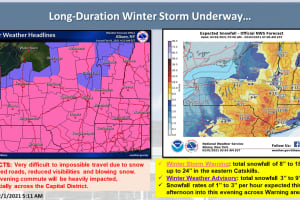 Updated Snowfall Forecast - Up To 15 Inches Predicted For Parts Of Western, Central MA
