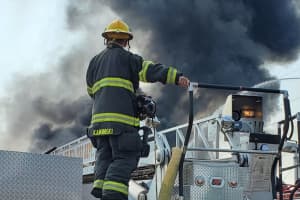 'Avoid The Area': Fire Crews Battle Blaze In Philadelphia