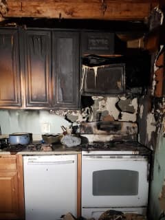 Kitchen Fire In Area Leaves Home Uninhabitable