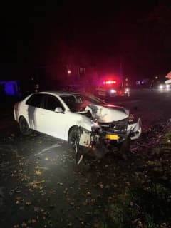 Rockland Man Charged With DWI After Crashing Into Tree