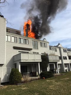 Fire Breaks Out At Condominium Complex In Norwalk