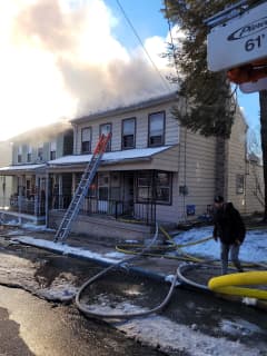 House Fire Closes Main Street In York County