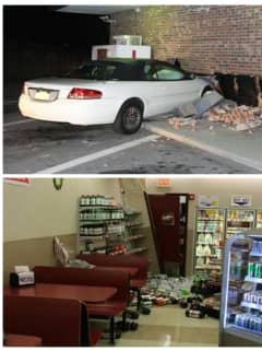 Woman Charged With Felony DWI After Crashing Car Into Goshen Stewart's Shop