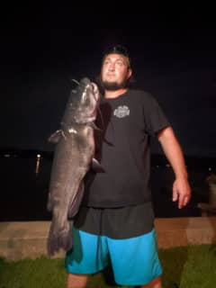 Tolland County Man Sets Record For Catching Largest Catfish On Record