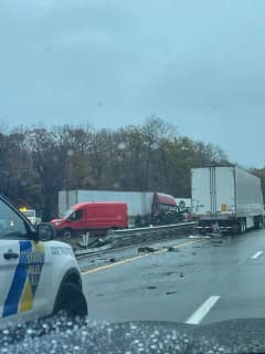 Jackknifed Tractor-Trailer Shuts Down Route 80 In Sussex County: State Police