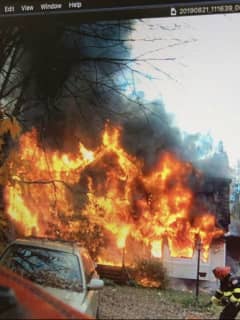 Man Jumps Out Of Window After 3-Alarm House Fire Breaks Out In Area