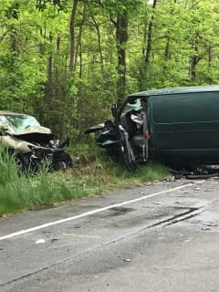 Woman Seriously Injured In Route 45 Crash