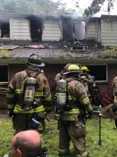Fire Destroys Two-Story Home In Putnam