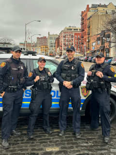 NJ Transit Officers Stop Suicidal Jumper In Hoboken