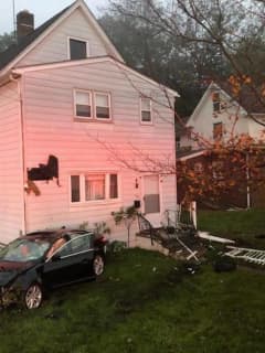 Car Crashes Into Home In Sloatsburg