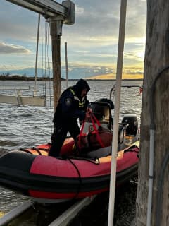 Sailboater Rescued From High Winds, Rough Waters In Shrewsbury River