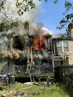 Five Displaced By Townhouse Fire Hours After Three Killed In Harford County Blaze (VIDEO)