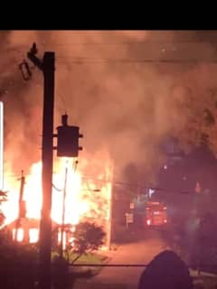 Halloween Night Fire Destroys Two Vehicles, Garage In Westport